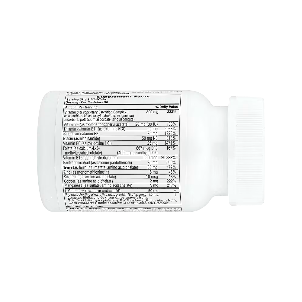 NaturesPlus, Hema-Plex, Iron with Essential Nutrients, 60 Slow Release Mini Tabs