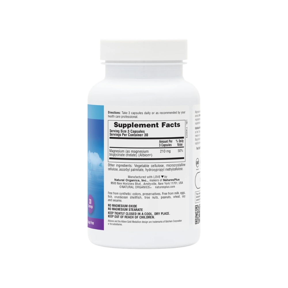 NaturesPlus, KalmAssure, Magnesium Bisglycinate, 90 Capsules