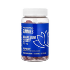 NaturesPlus, Magnesium Citrate Gummies (35mg Per Gummy), Raspberry, 75 Gummies