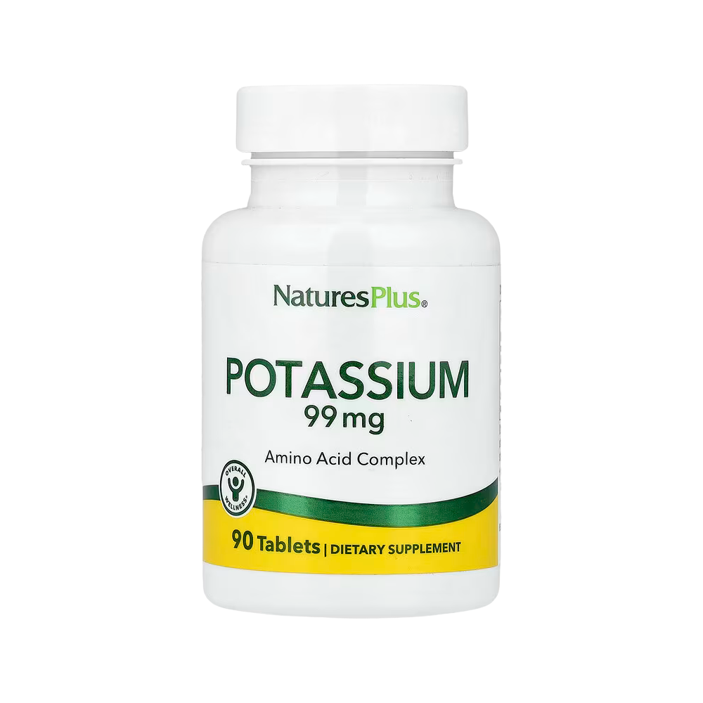 NaturesPlus, Potassium, 99 mg, 90 Tablets