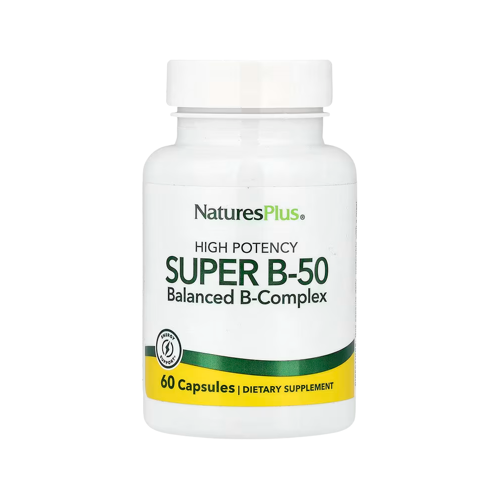 NaturesPlus, Super B-50, 60 capsules