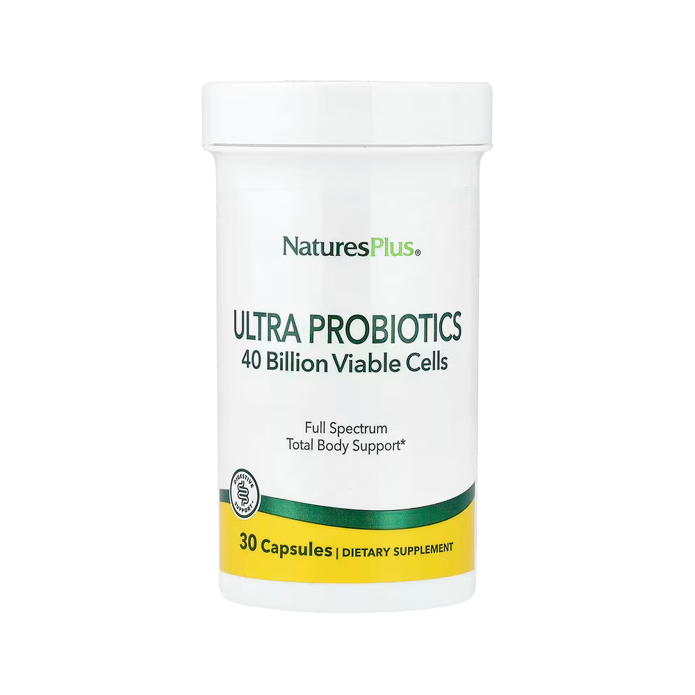NaturesPlus, Ultra Probiotic, 40 Billion Viable Cells, 30 capsules
