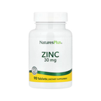 NaturesPlus, Zinc 30mg, 90 tablets