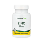 NaturesPlus, Zinc, 50 mg, 90 Tablets