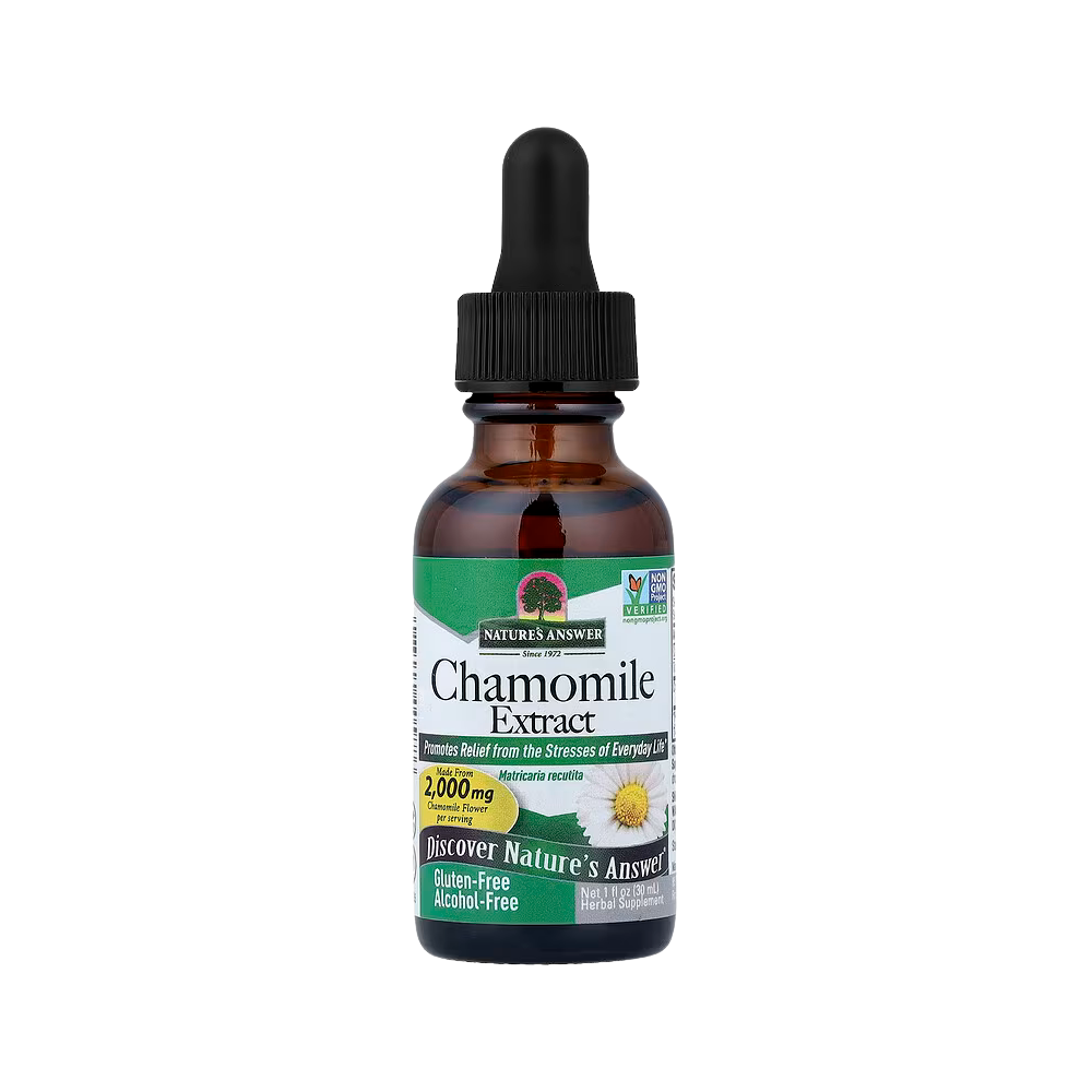 Nature's Answer, Chamomile Extract, Alcohol Free, 1 fl oz (30 ml)