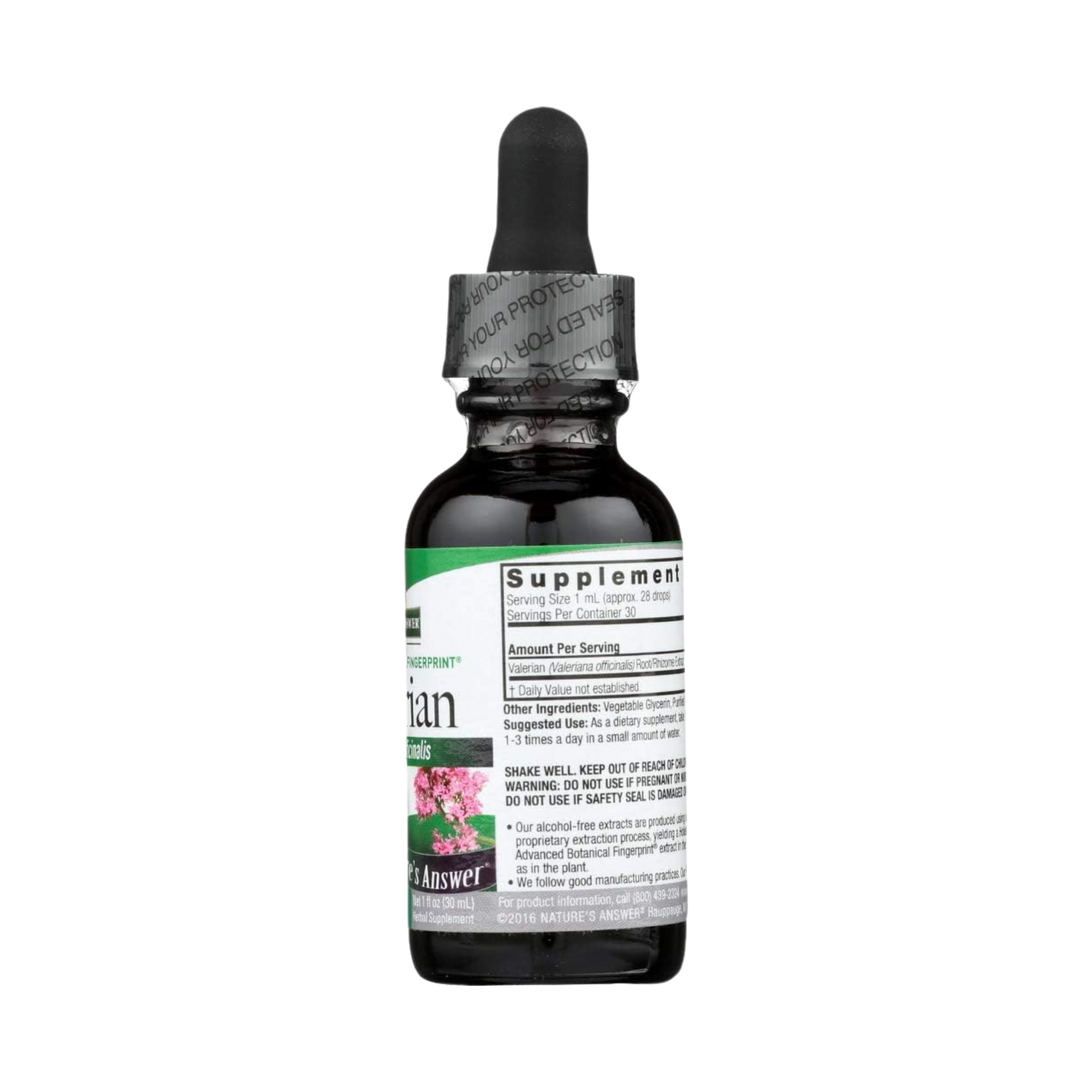 Nature’s Answer, Valerian Root, 1fl oz