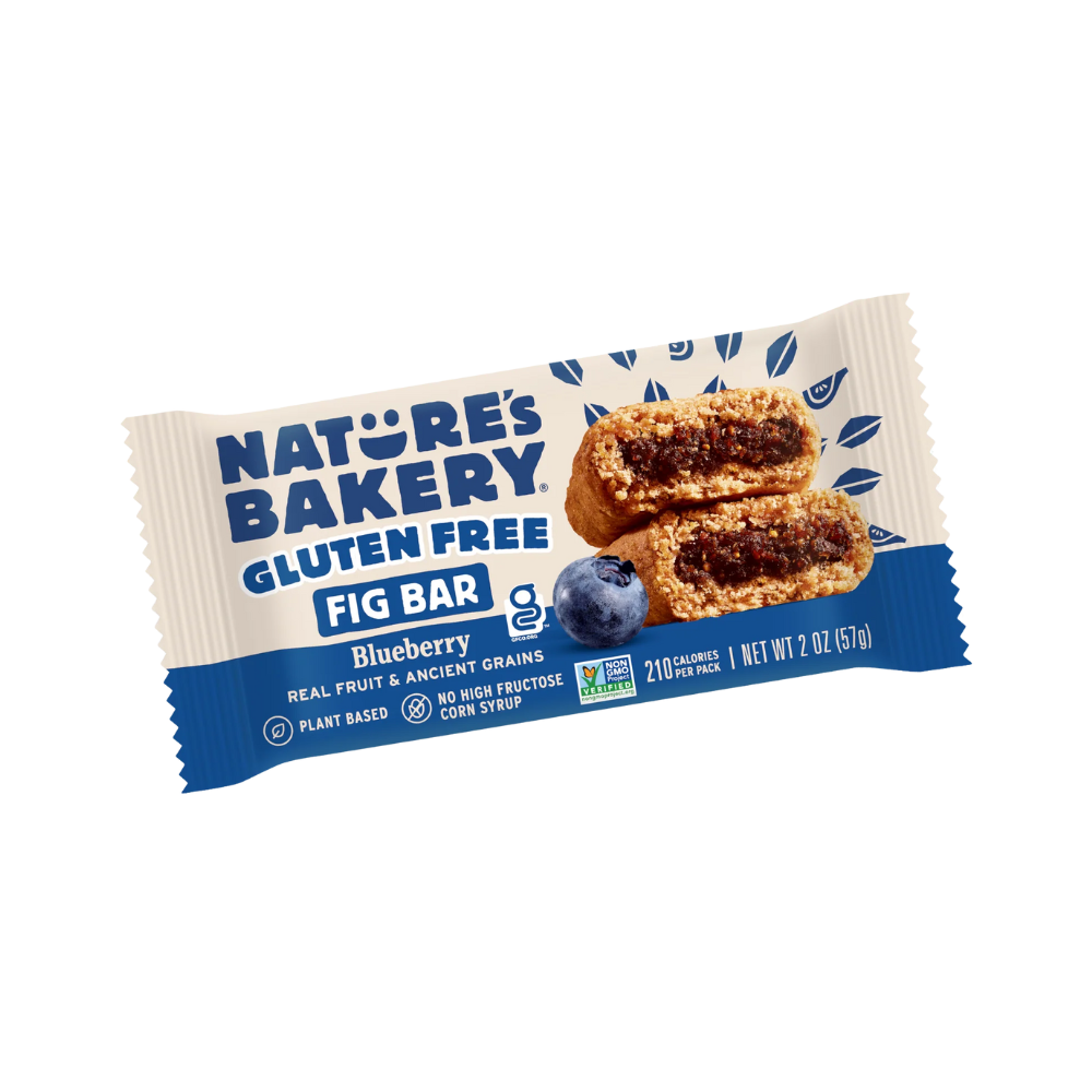 Nature’s Bakery, Blueberry Gluten free Fig Bar, 2 oz (57 g)