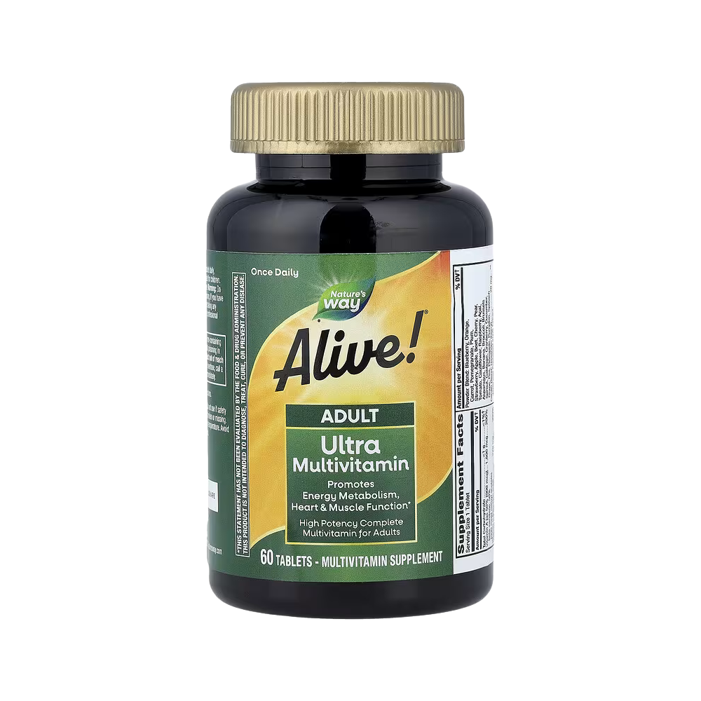 Nature's Way, Alive!® Adult Ultra Multivitamin, 60 Tablets