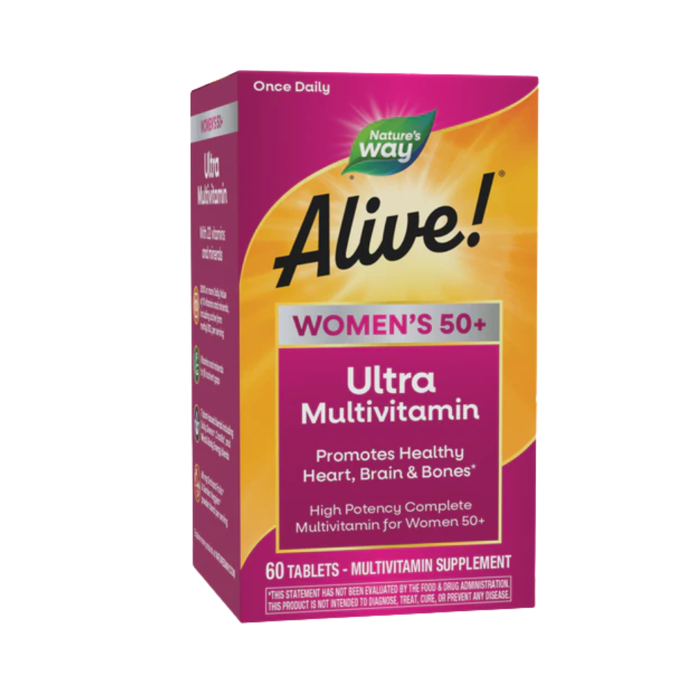 Nature's Way, Alive! Women's 50+ Ultra Multivitamin, 60 Tablets