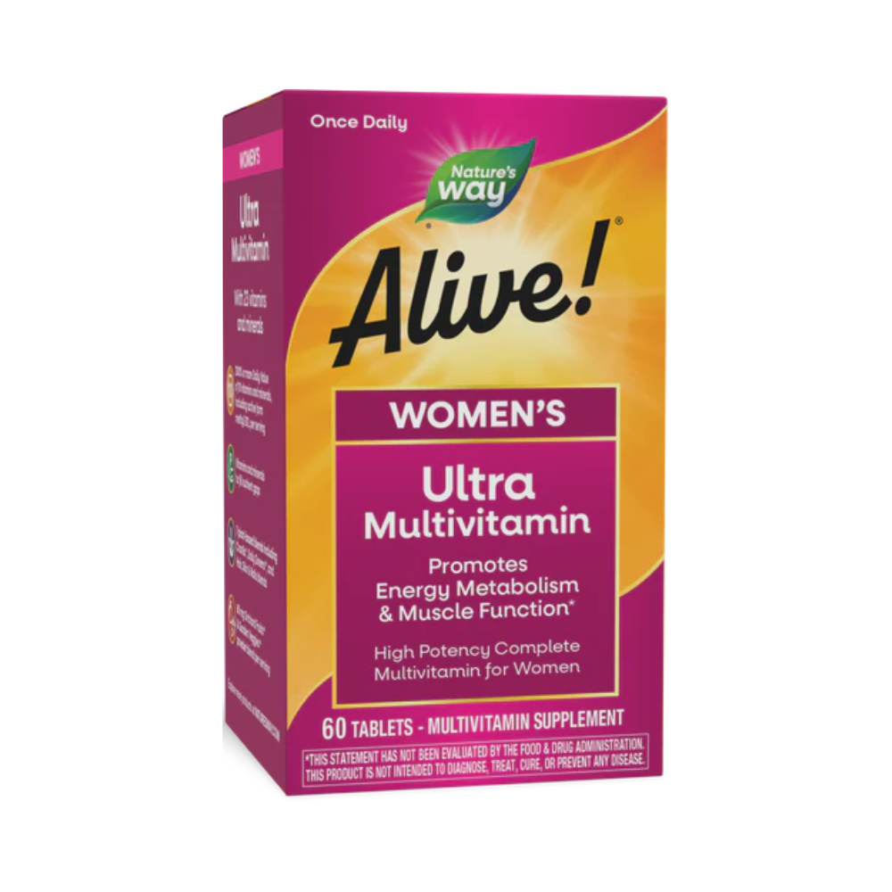 Nature's Way, Alive! Women's Ultra Multivitamin, 60 Tablets