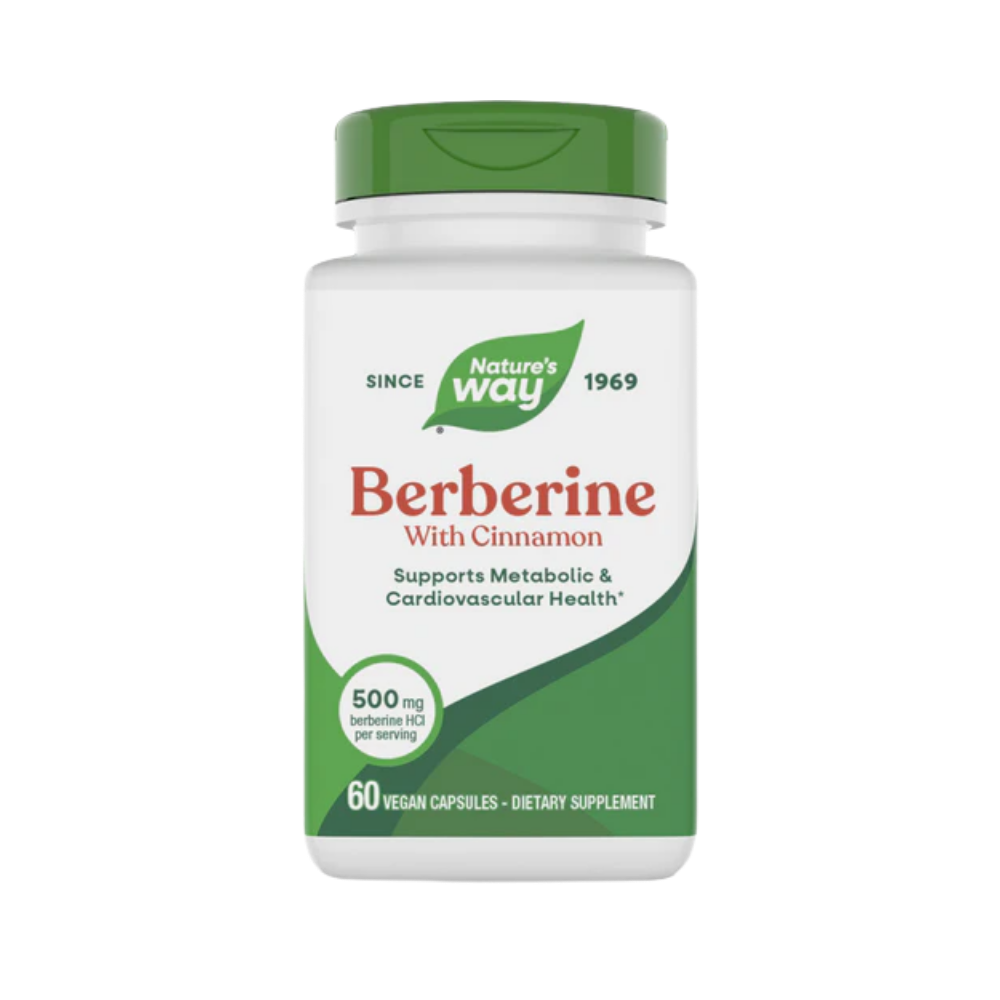 Nature’s Way, Berberine with Cinnamon, 60 vegan capsules