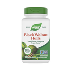 Nature's Way, Black Walnut Hulls (450 mg per Capsule), 100 Vegan Capsules