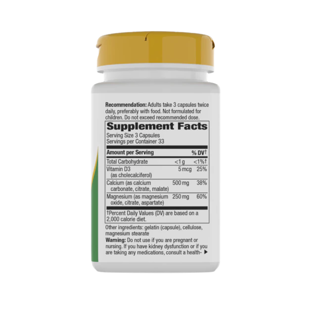 Nature's Way, Calcium, Mag & D, 100 capsules