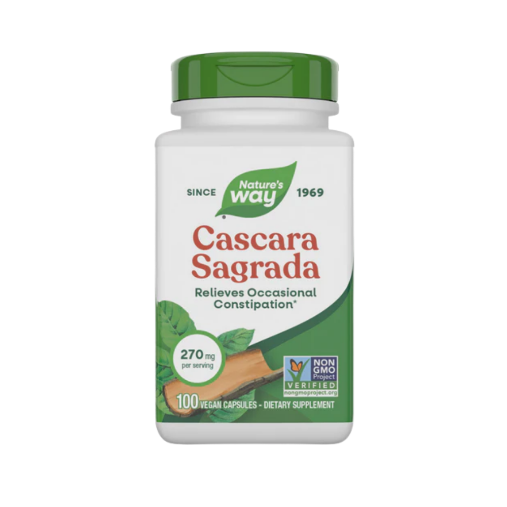 Nature’s Way, Cascara Sagrada, 100 vegetarian capsules
