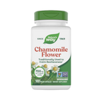 Nature's Way, Chamomile flower (700mg per Serving), 100 Vegetarian Capsules