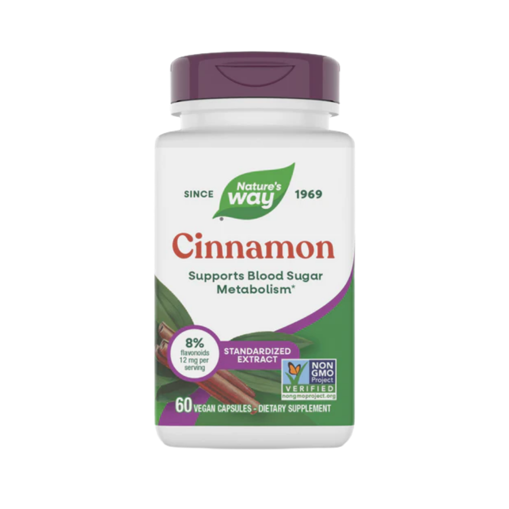Nature's Way, Cinnamon, Standardized Extract, 60 Vegan Capsules