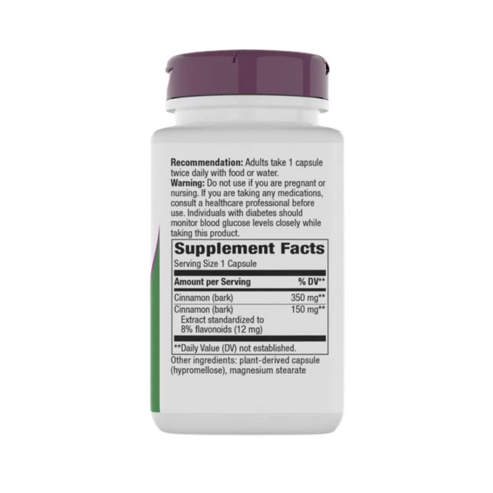 Nature's Way, Cinnamon, Standardized Extract, 60 Vegan Capsules