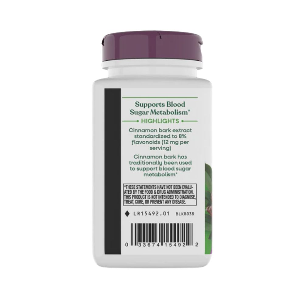 Nature's Way, Cinnamon, Standardized Extract, 60 Vegan Capsules