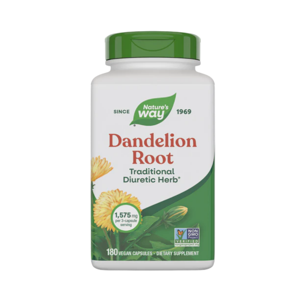 Nature's Way, Dandelion Root (1,575mg per serving), 180 vegan capsules