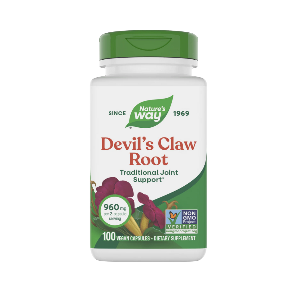 Nature's Way, Devil’s Claw (960mg per Serving), 100 vegan capsules