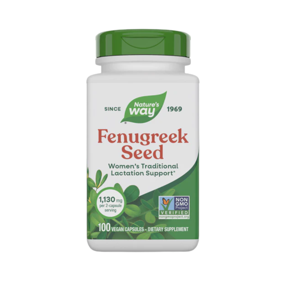 Nature's Way, Fenugreek seed (1,130mg per 2 capsule serving), 100 vegan capsules