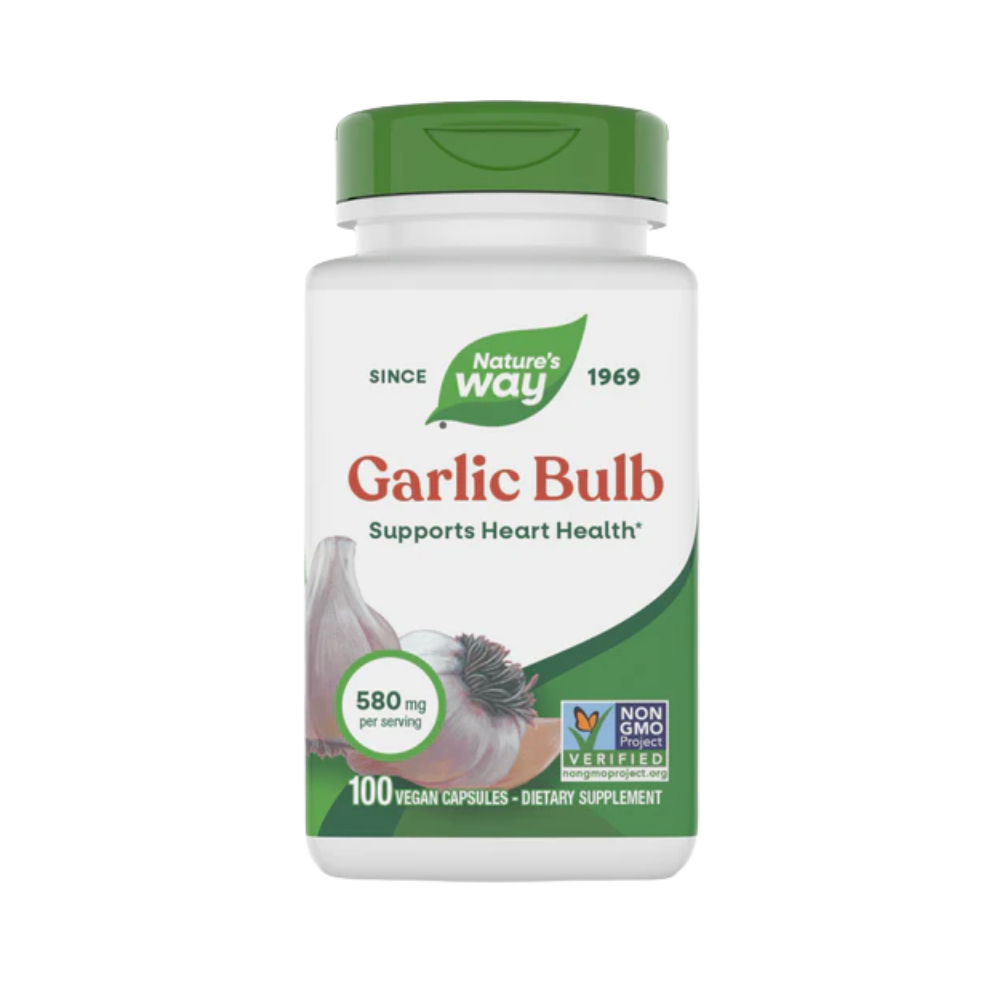 Nature's Way, Garlic Bulb, 100 Vegan Capsules