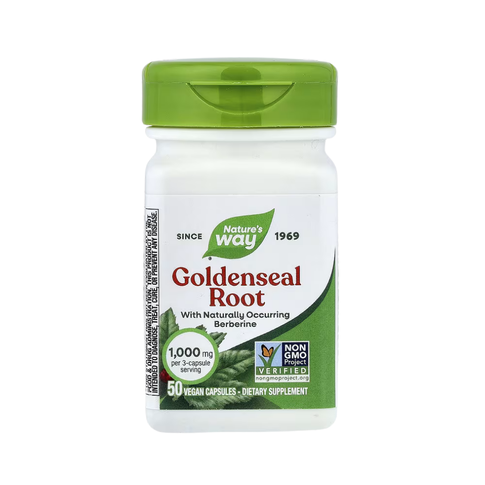 Nature's Way, Goldenseal Root, 50 Vegan Capsules (333 mg per Capsule)