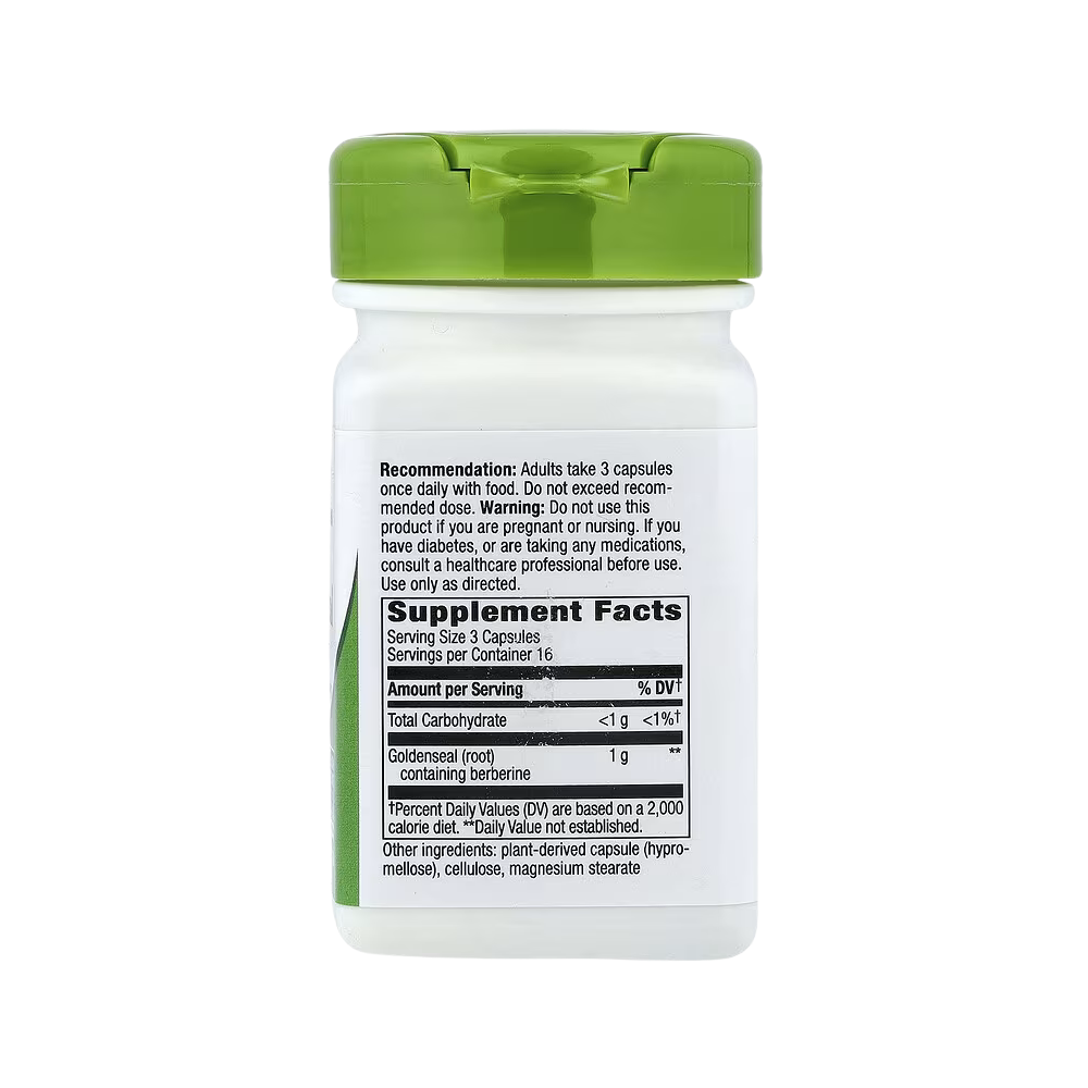 Nature's Way, Goldenseal Root, 50 Vegan Capsules (333 mg per Capsule)