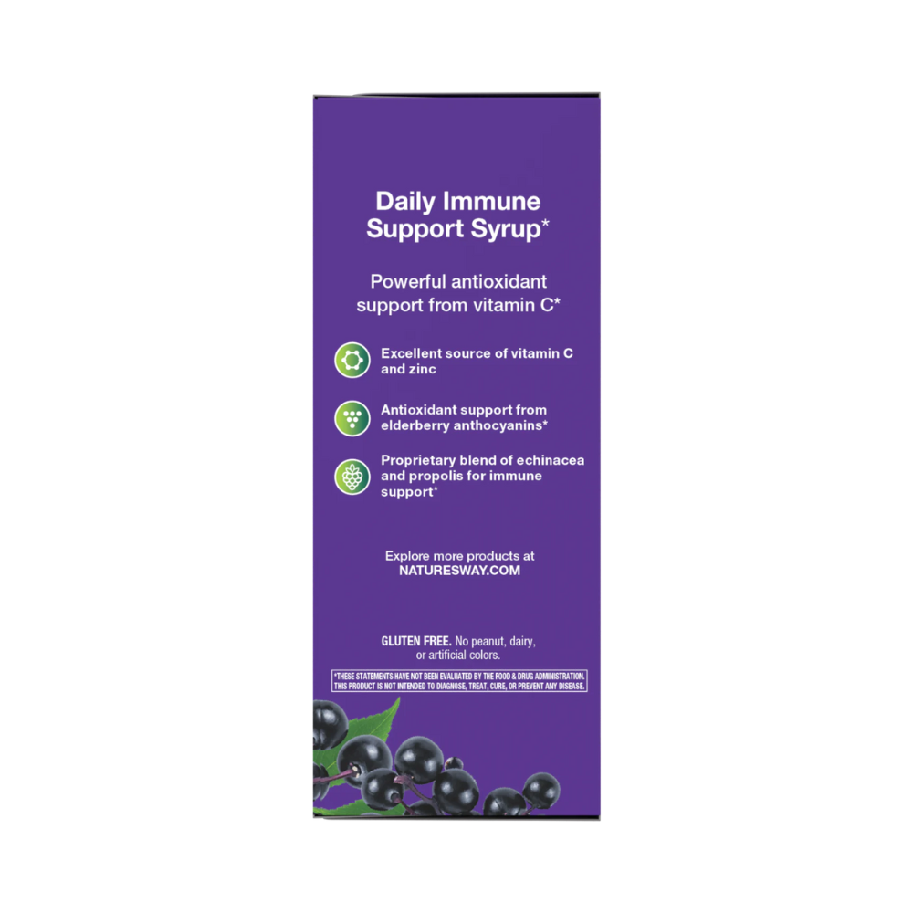 Nature's Way, Immune Syrup Elderberry - 4oz
