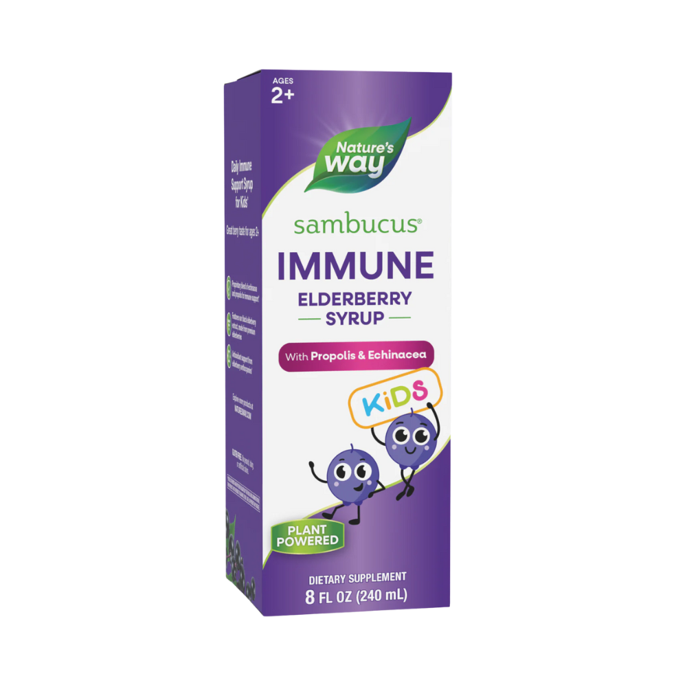 Nature's Way, Immune Syrup Elderberry Kids, 8 oz