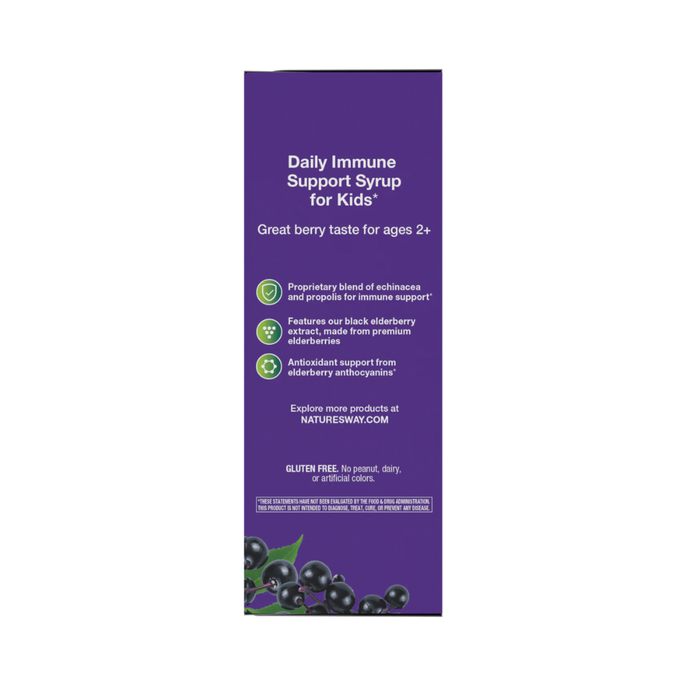 Nature's Way, Immune Syrup Elderberry Kids, 8 oz