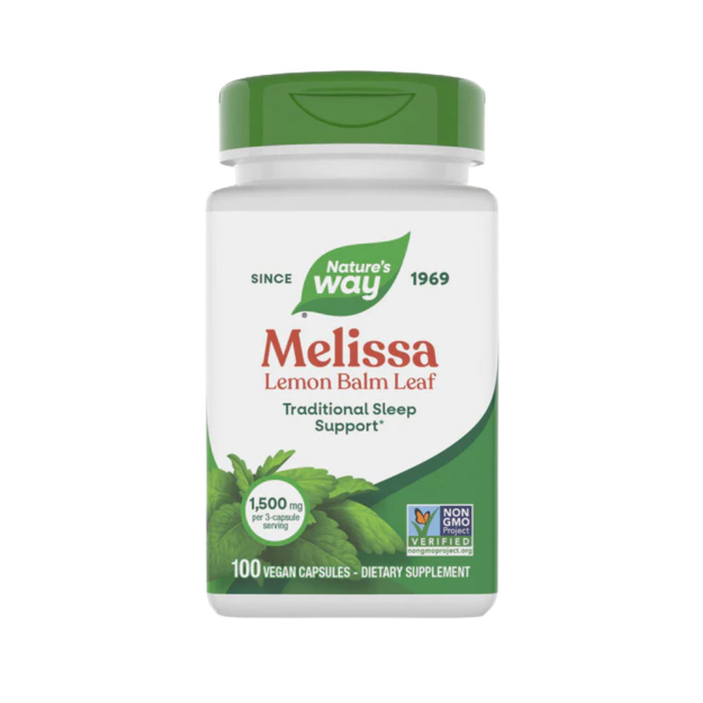 Nature's Way, Melissa Lemon Balm Leaf 1,500mg,  100 Vegan Capsules