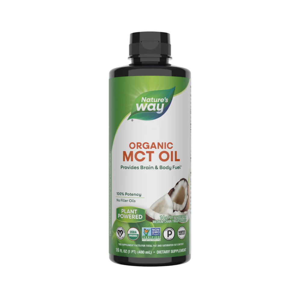 Nature’s Way, Organic MCT Oil, 16oz (480ml)