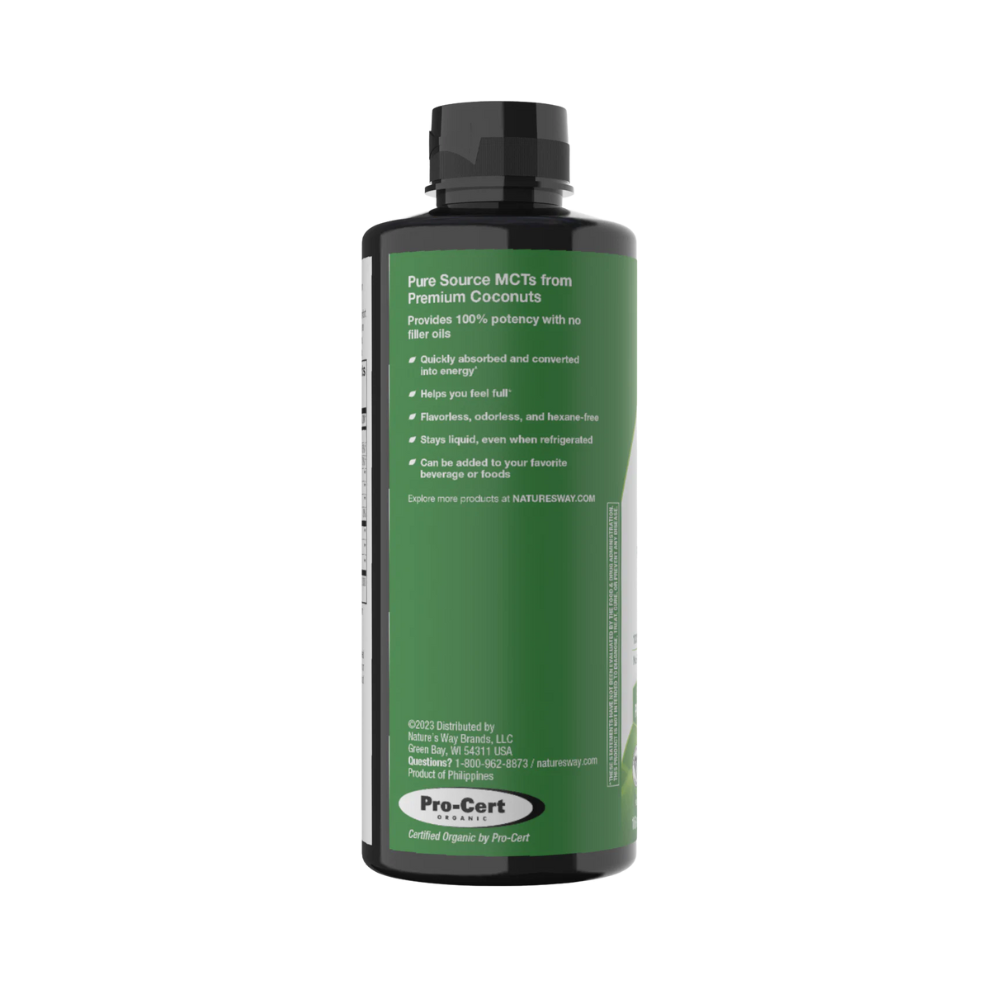 Nature’s Way, Organic MCT Oil, 16oz (480ml)