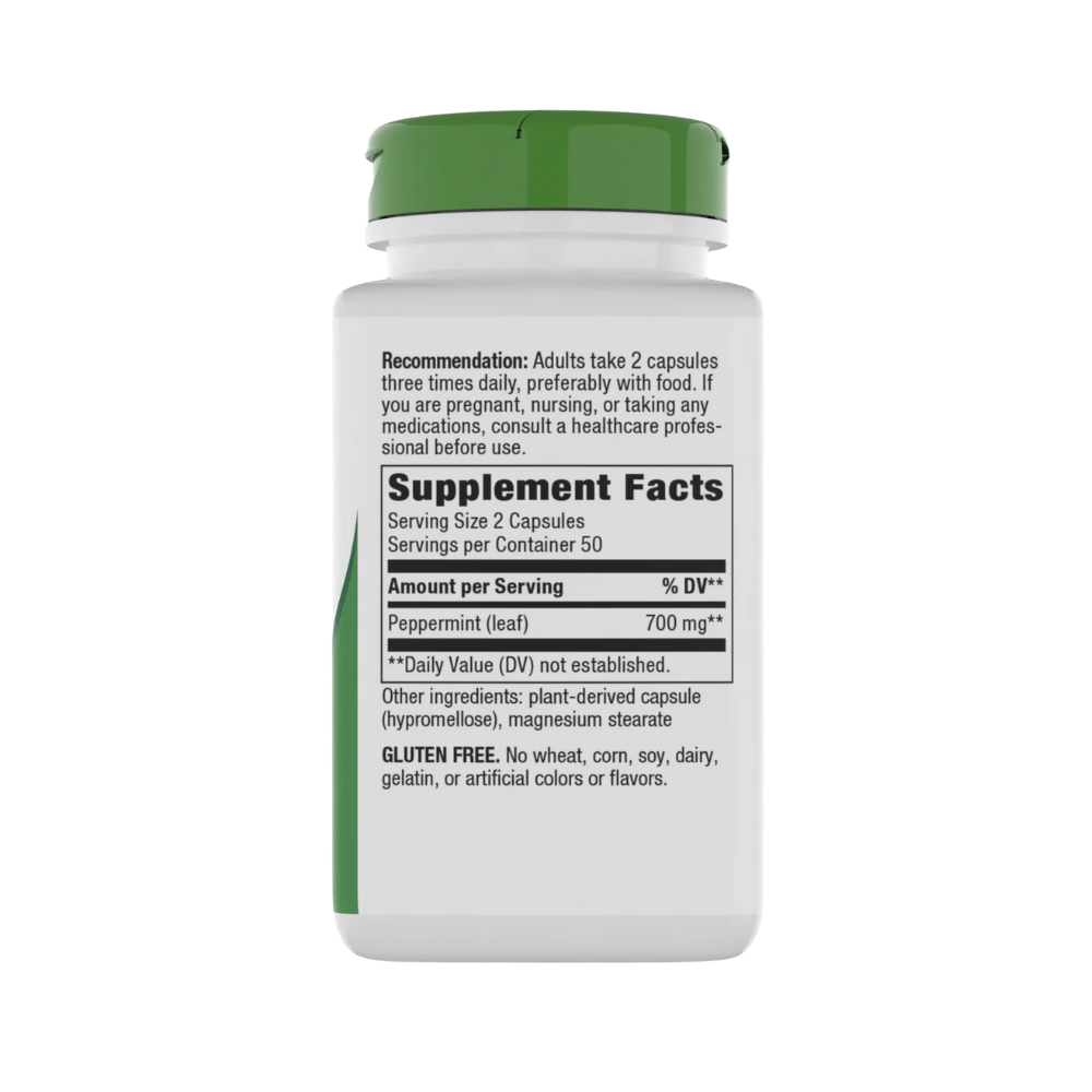 Nature's Way, Peppermint Leaf, 100 Vegan Capsules