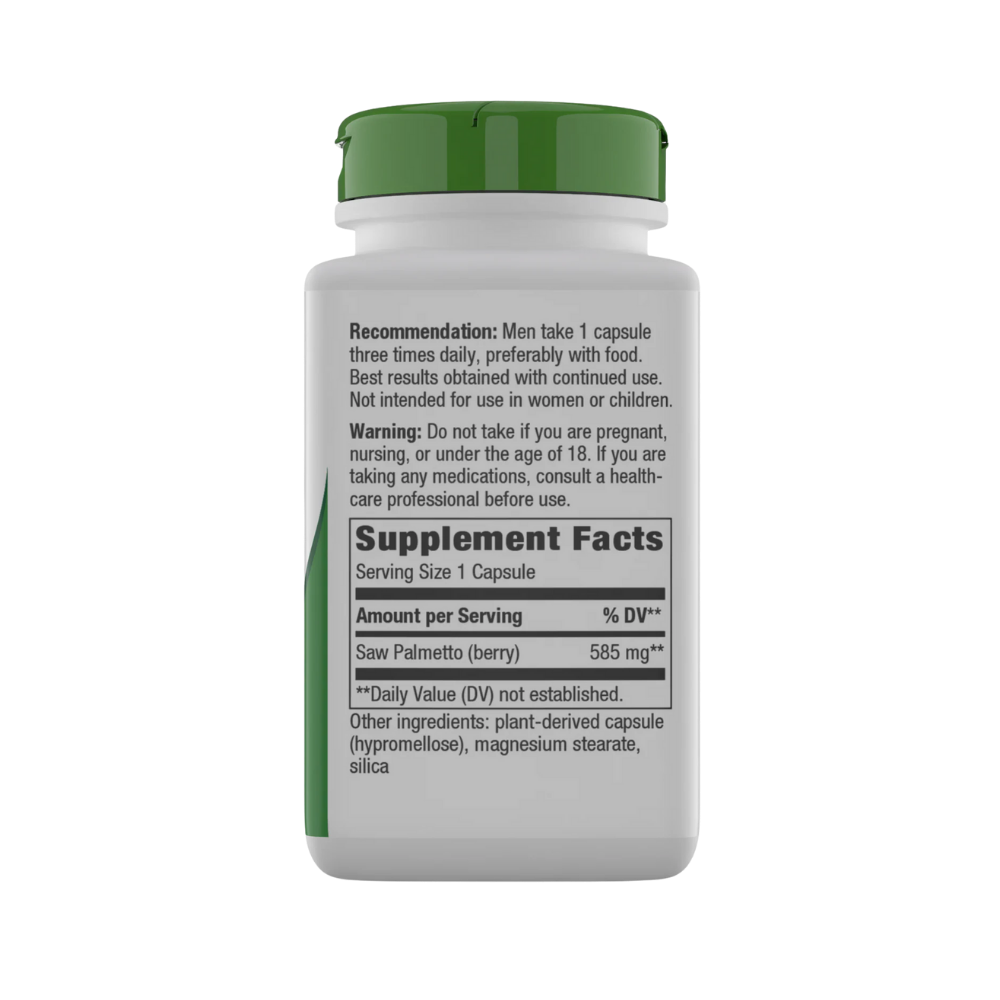 Nature’s Way, Saw Palmetto Berries, 100 vegan capsules