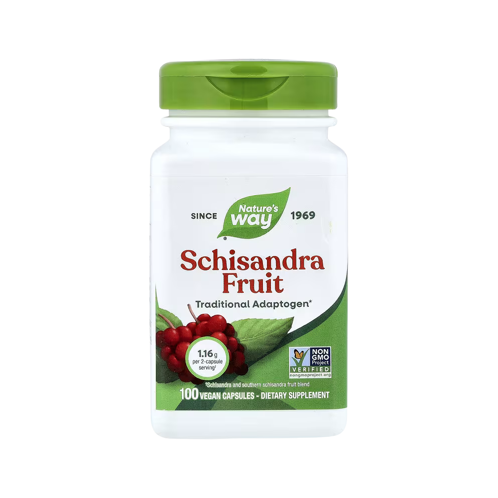 Nature's Way, Schisandra Fruit, 100 Vegan Capsules (0.58 g per Capsule)