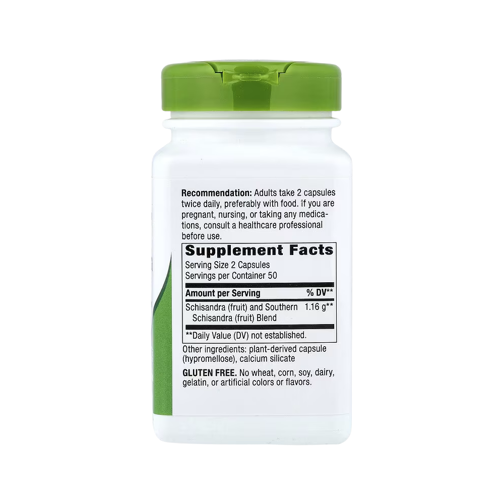 Nature's Way, Schisandra Fruit, 100 Vegan Capsules (0.58 g per Capsule)