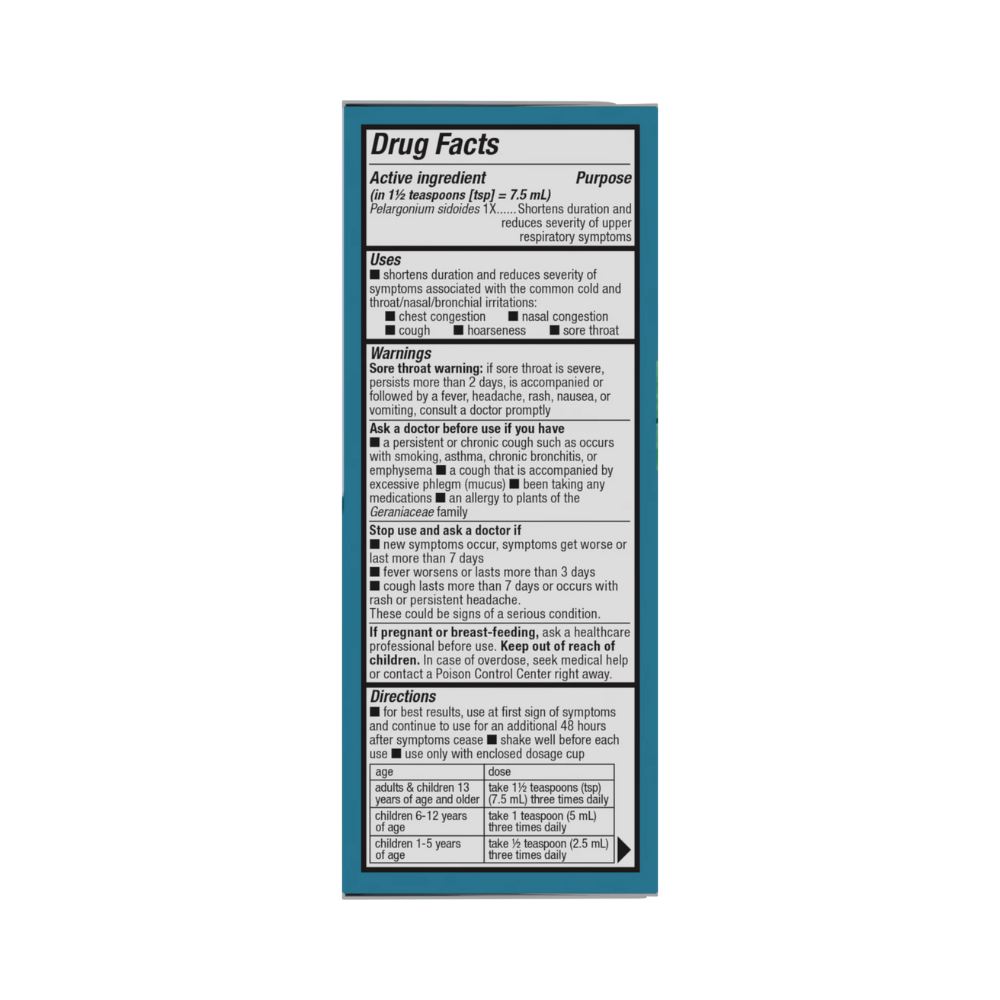 Nature's Way, Umcka Cold Relief Syrup, 4oz