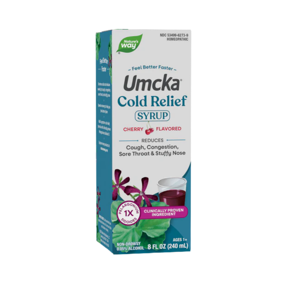 Nature's Way, Umcka Cold Relief Syrup, Cherry Flavored, 8oz (240ml)