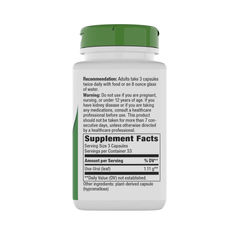 Nature's Way, Uva-Ursi Leaves, 100 vegan capsules