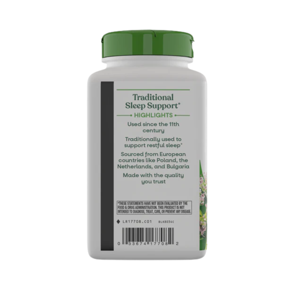 Nature's Way, Valerian Root (530mg per Capsule), 180 Vegan Capsules