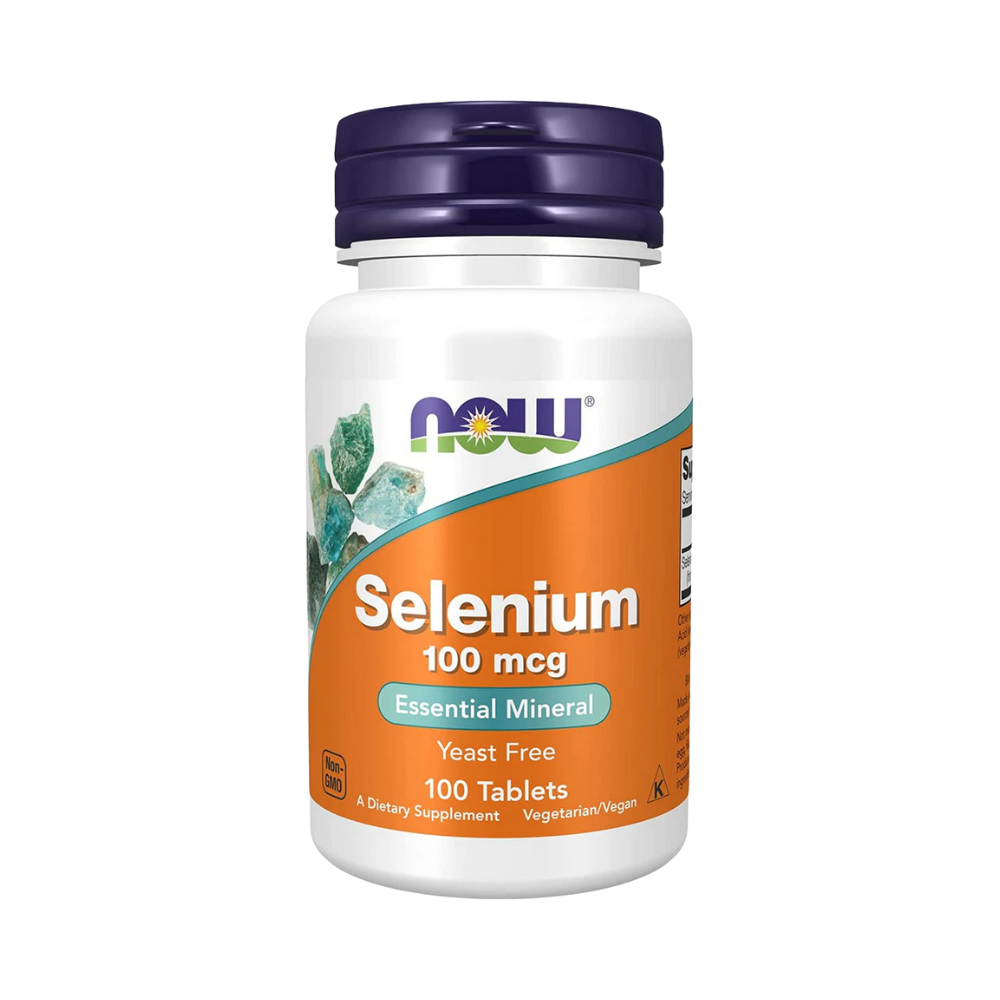 Now Foods, Selenium 100mcg - 100 tablets