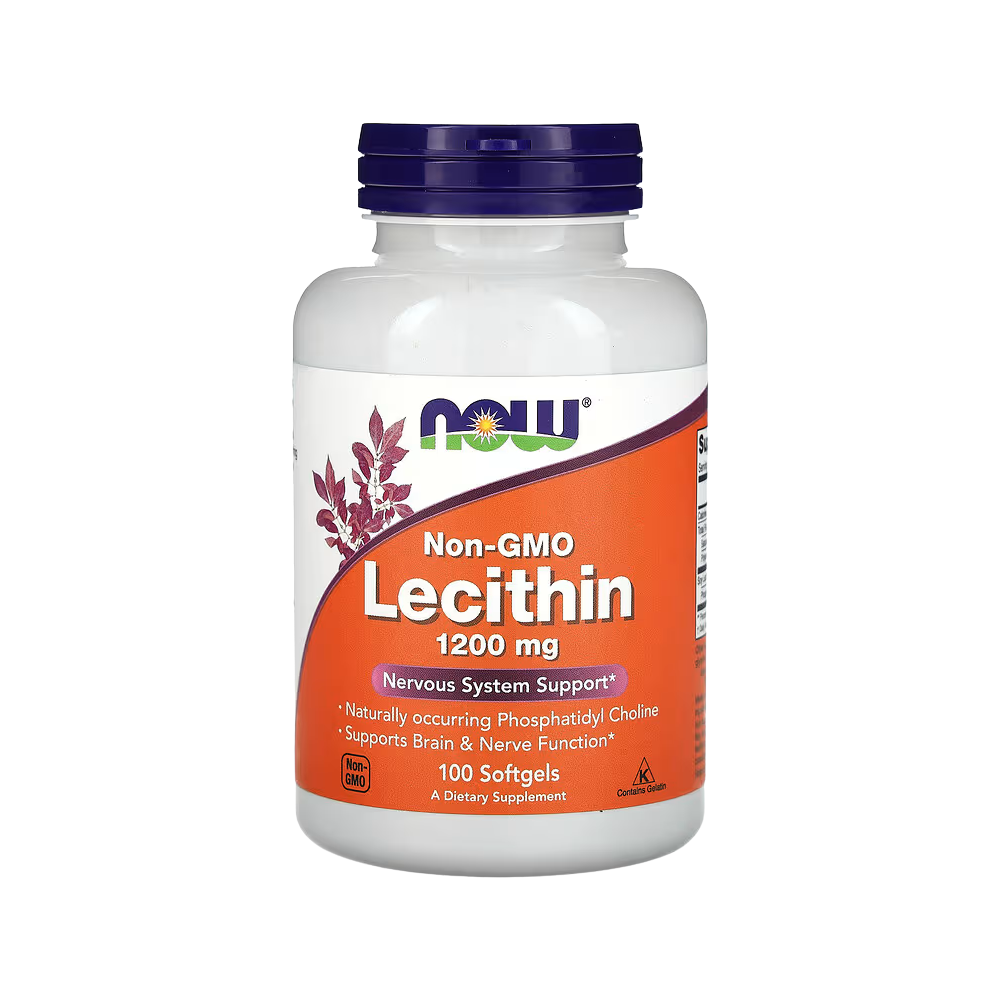 Now foods, Non-GMO Lecithin, 1200mg, 100 softgels