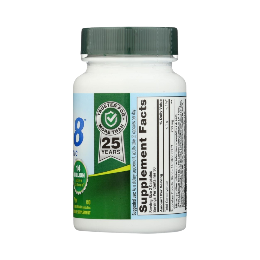 Nutrition Now, PB8 Probiotic, 60 Vegan Capsules