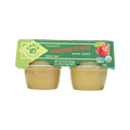 Organic Cadia, Unsweetened applesauce, 4-4 oz (113g) cups