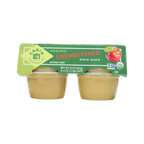 Organic Cadia, Unsweetened applesauce, 4-4 oz (113g) cups