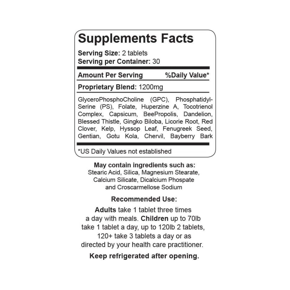 Organic Farms Vitamins, Neuro Care, 60 tablets