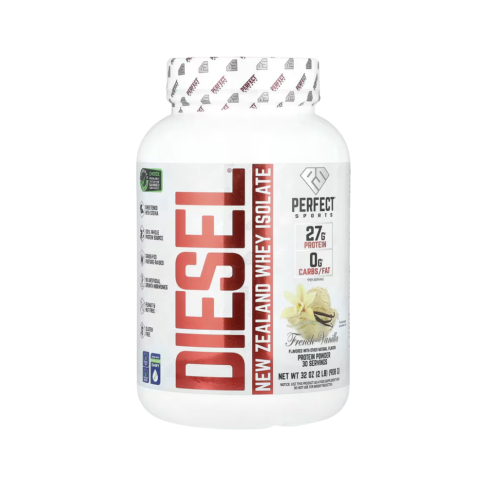 PERFECT Sports, Diesel®, New Zealand Whey Isolate, French Vanilla, 2 lb (908 g)