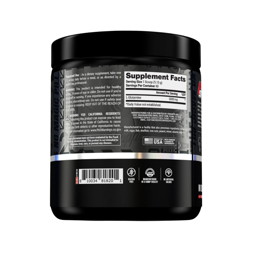 PROsupps, Glutamine powder  5,000mg ,60 servings (309.18g)